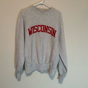 Wisconsin Gray Sweatshirt
